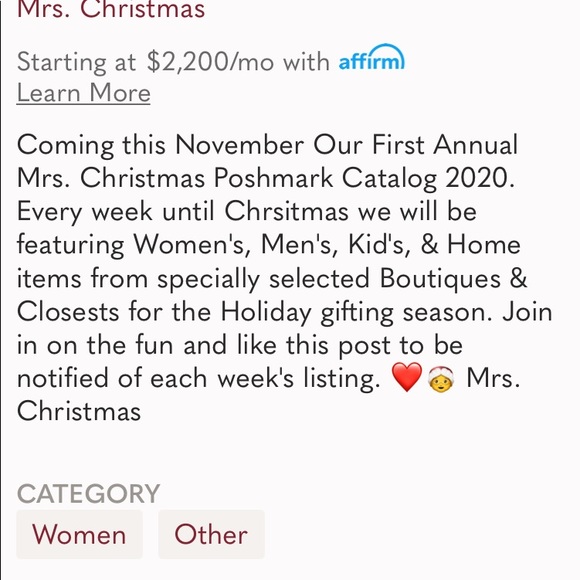 Featured in 🎁 Mrs. Christmas catalogue 2020❤️🎁 - Picture 3 of 9